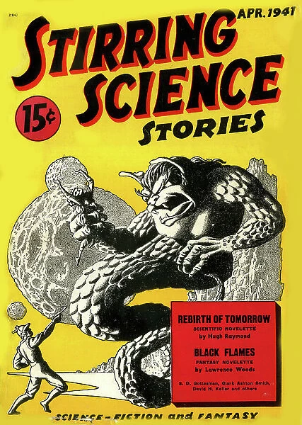 Cover design, Stirring Science Stories