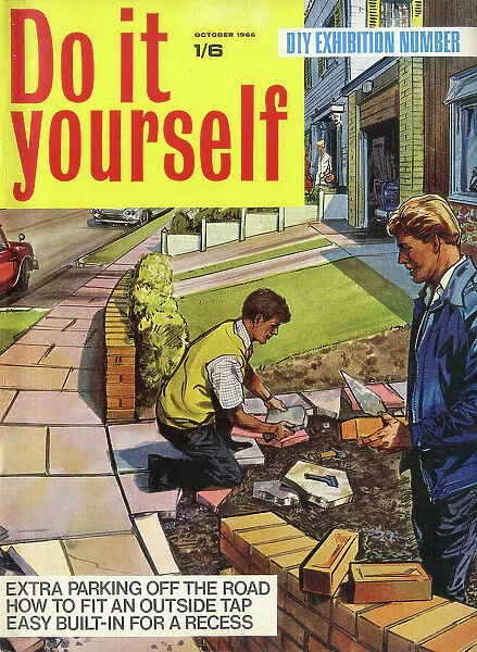Cover design, Do it yourself, October 1966