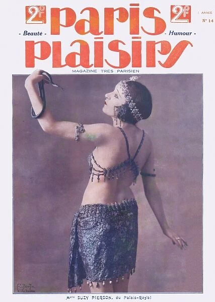 Cover for Paris Plaisirs number 14, July 1923