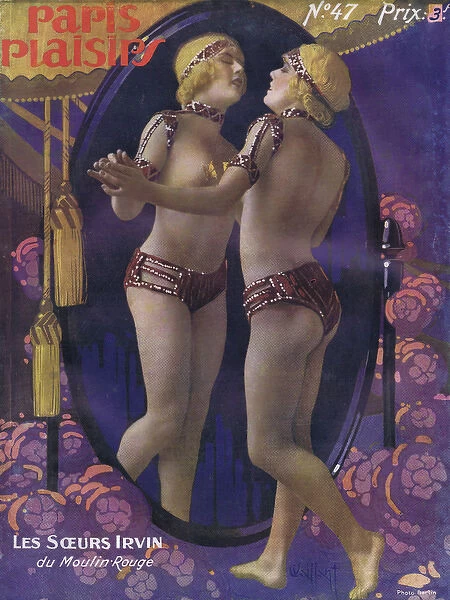Cover of Paris Plaisirs number 47, May 1926