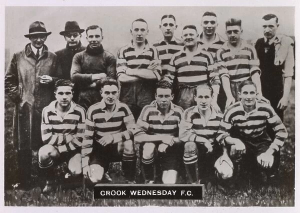 Crook Wednesday FC football team 1934-1935