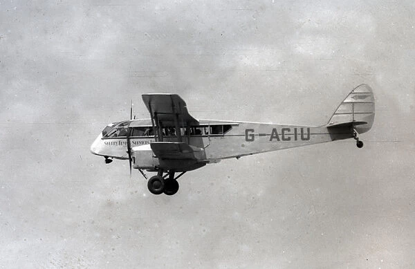 Croydon Airport - de Havilland DH. 84 Dragon G-ACIU