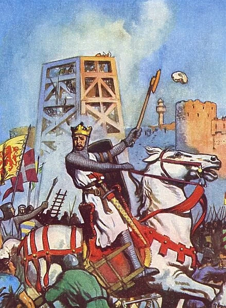 Third Crusade - Richard I at the Siege of Acre