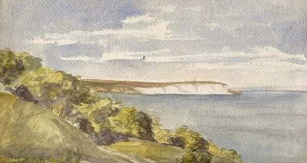 Culver Cliffs from the landslip Isle of Wight