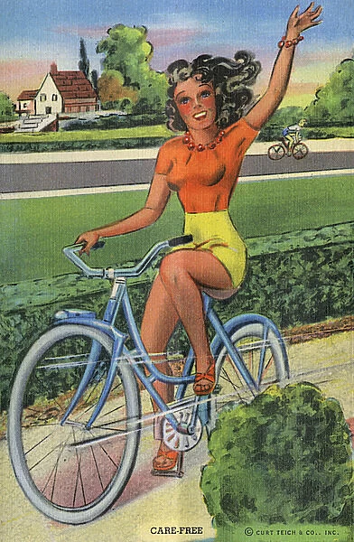 Cycling beauty waving