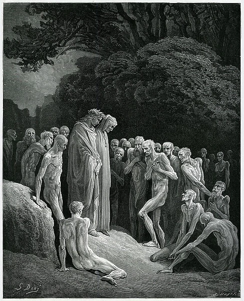 Dante - Virgil - Purgatory