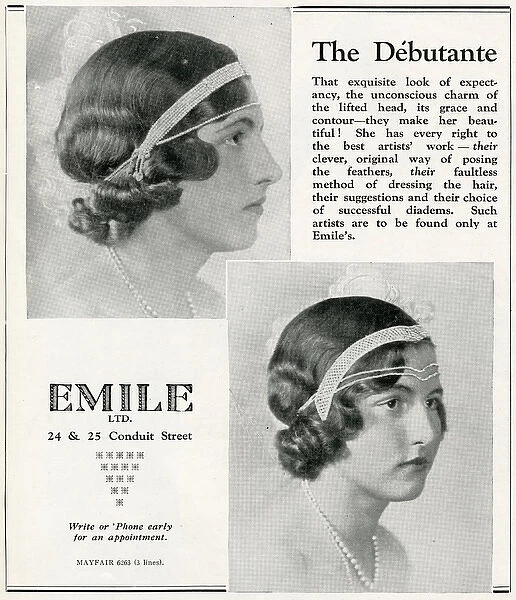 The Debutante - hairdressing from Emile