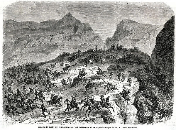 The Defeat and Flight of the guerillas before Saint-Nicholas
