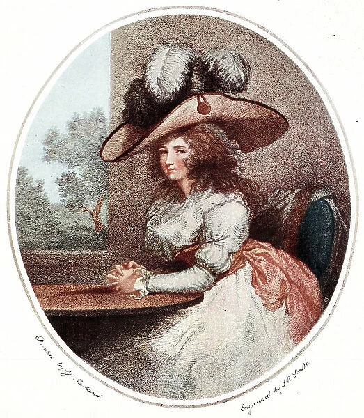 Delia in Town, painted by George Morland