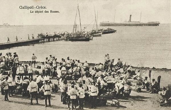 Departure of Russian troops from the Dardanelles