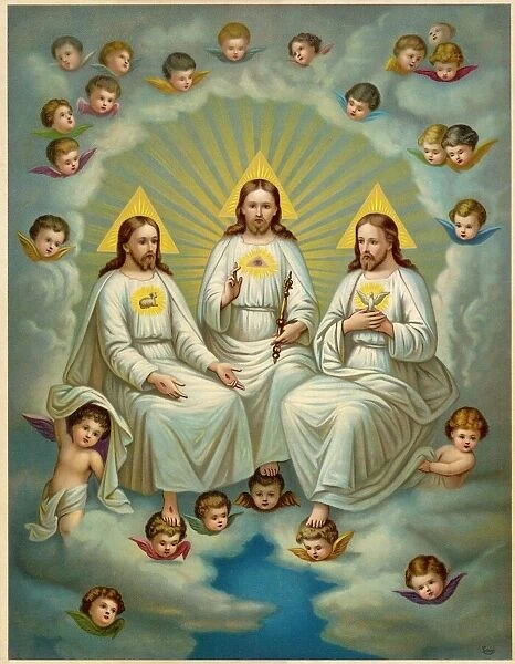 Depiction of the Holy Trinity