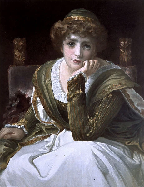 Desdemona, by Sir Frederick Leighton. Date: I