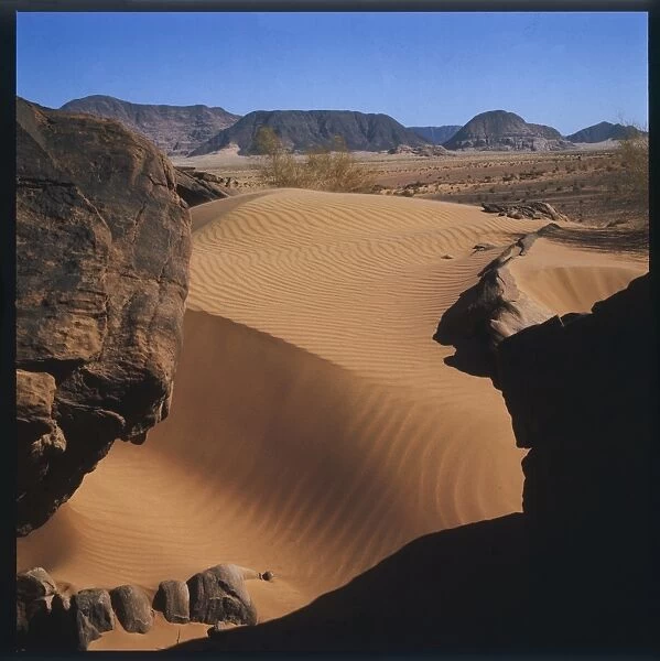 Desert Scenery  /  Jordan