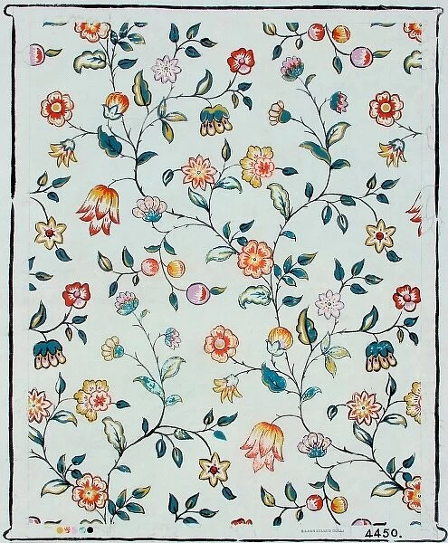 Design for Wallpaper with small flowers