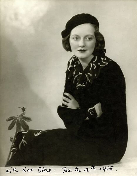 Diana Churchill by Madame Yevonde
