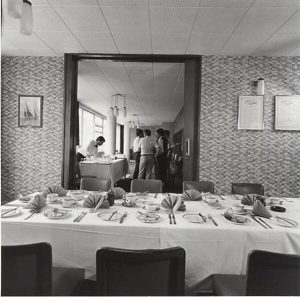 Dining room staff, Baden Powell House, London
