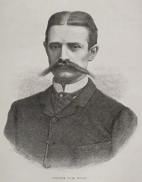 Doctor Heinrich Ludwig Wolf (1850-1889) - E. Gimeno