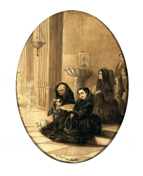 DOMINGUEZ BECQUER, Valeriano (1834-1870). Ladies