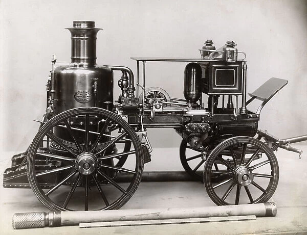 Double cylinder steam fire engine made by Thomas Coates