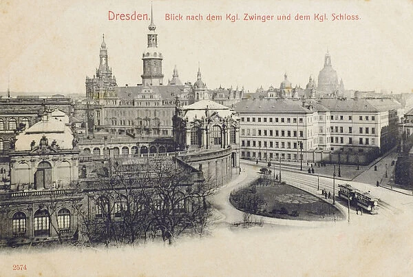 Dresden, Germany - Zwinger Palace and Castle