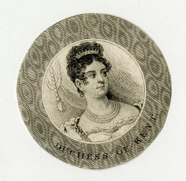 Duchess of Kent, mother of Queen Victoria