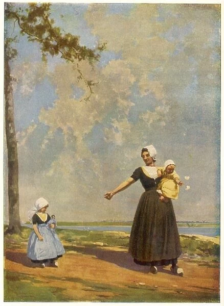 Dutch Mother & Children