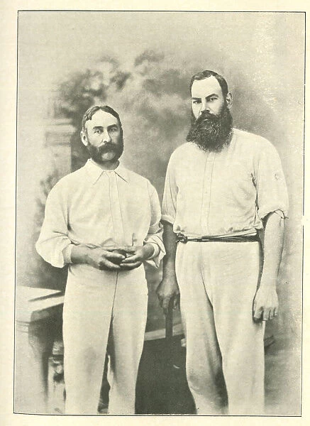 E M Grace and W G Grace, cricketers