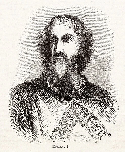 Edward I (1239 - 1307), also known as Edward Longshanks and the Hammer of the Scots