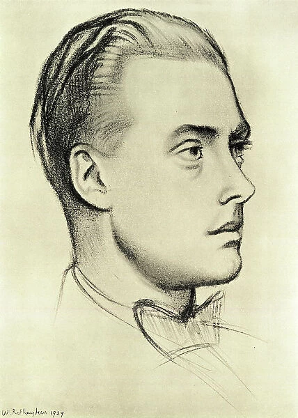 Edward, Prince of Wales, drawn by William Rothenstein