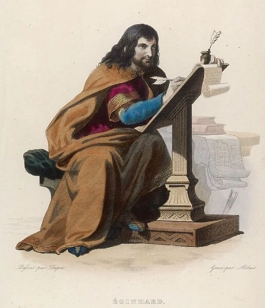 EGINHARD French Chronicler of Charlemagne