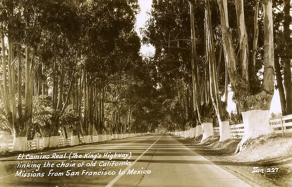 El Camino Real Mission Road, California, USA