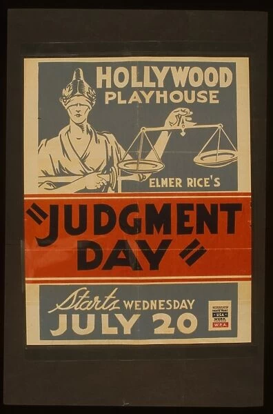 Elmer Rices Judgement day Elmer Rices Judgement day