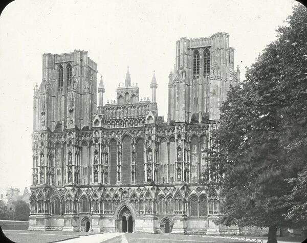 English Cathedrals - West Front Wells