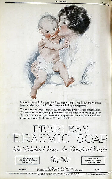 Erasmic soap advert