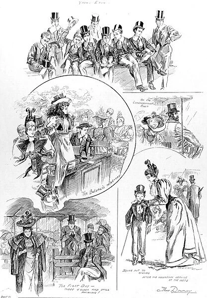 The Eton vs. Harrow Cricket Match, 1894