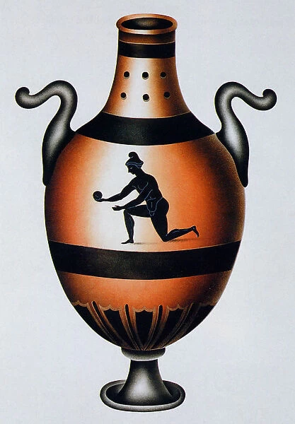 Etruscan Vase Painting Date: 1845