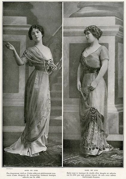 Evening gowns 1910