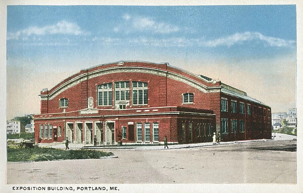 Exposition Building, Portland, Maine, USA