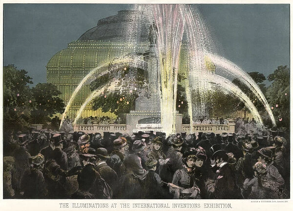 Exterior of the International Inventions Exhibition 1885