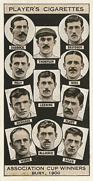 FA Cup winners - Bury, 1900