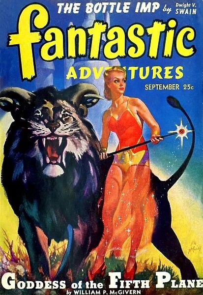 Fantastic Adventures - Goddess of the Fifth Plane