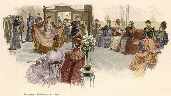 Fashion Show circa 1895