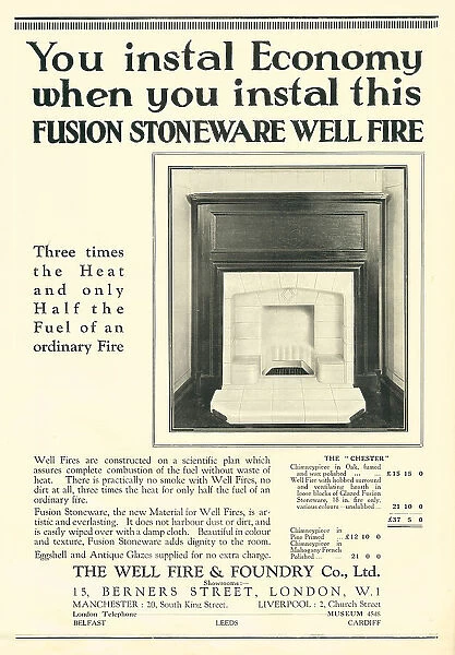 Well Fire & Foundry Advertisement