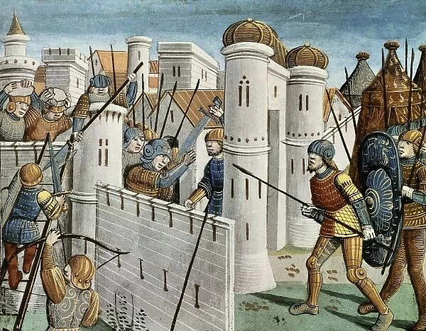 First Crusade (1095-1099). Taking of Jerusalem