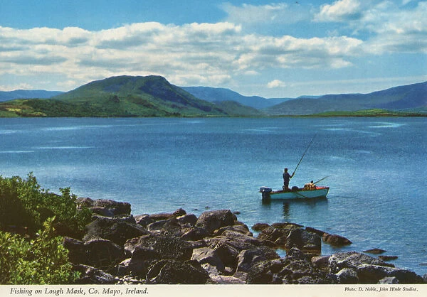 Fishing on Lough Mask, Co. Mayo, Republic of Ireland