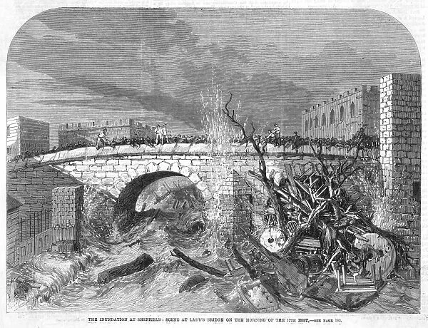 Flooding Sheffield 1864