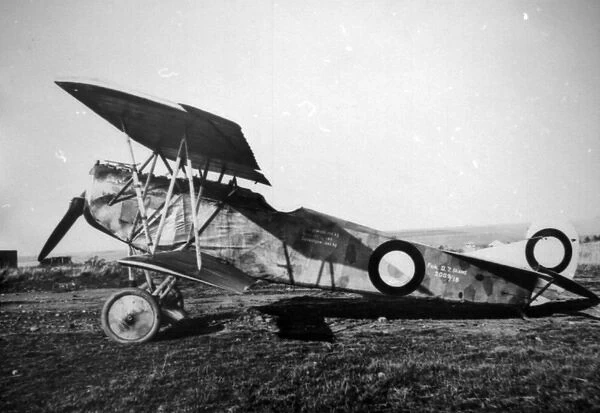 Fokker DVII captured by British