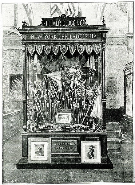 Follmer, Clogg & Co, Umbrellas, Paris Exhibition of 1889