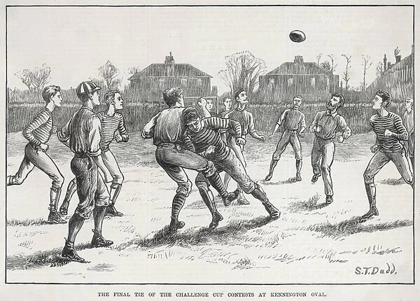 Football Match at Oval