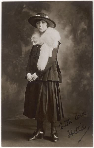 Fox Fur Stole C. 1917